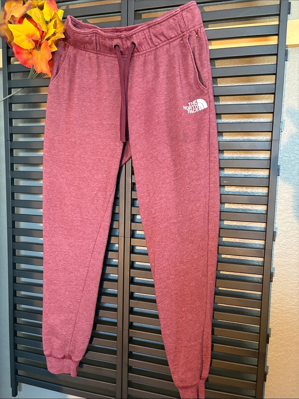 The North Face Women’s Maroon Heather Sweat Joggers